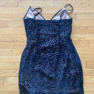 Super down mini dress